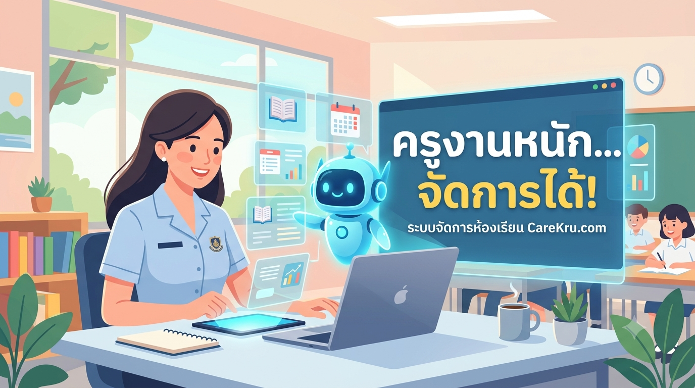 เมื่อครูงานหนักเกิน... จัดการเวลายังไงให้อยู่รอดและยังสอนสนุก?